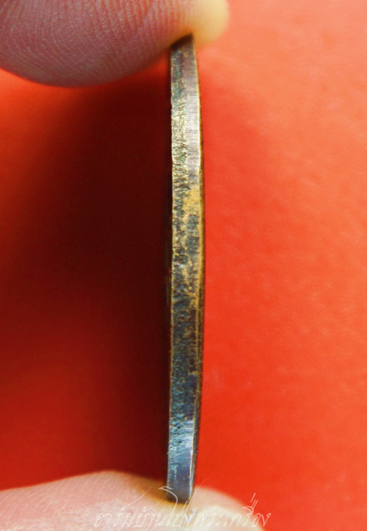 หลวงปู่ศุข วัดปากคลองมะขามเฒ่า ปี๒๕๓๗ ตอกโค๊ตยันต์"นะ" เนื้อทองแดงรมดำ(องค์ที่1)