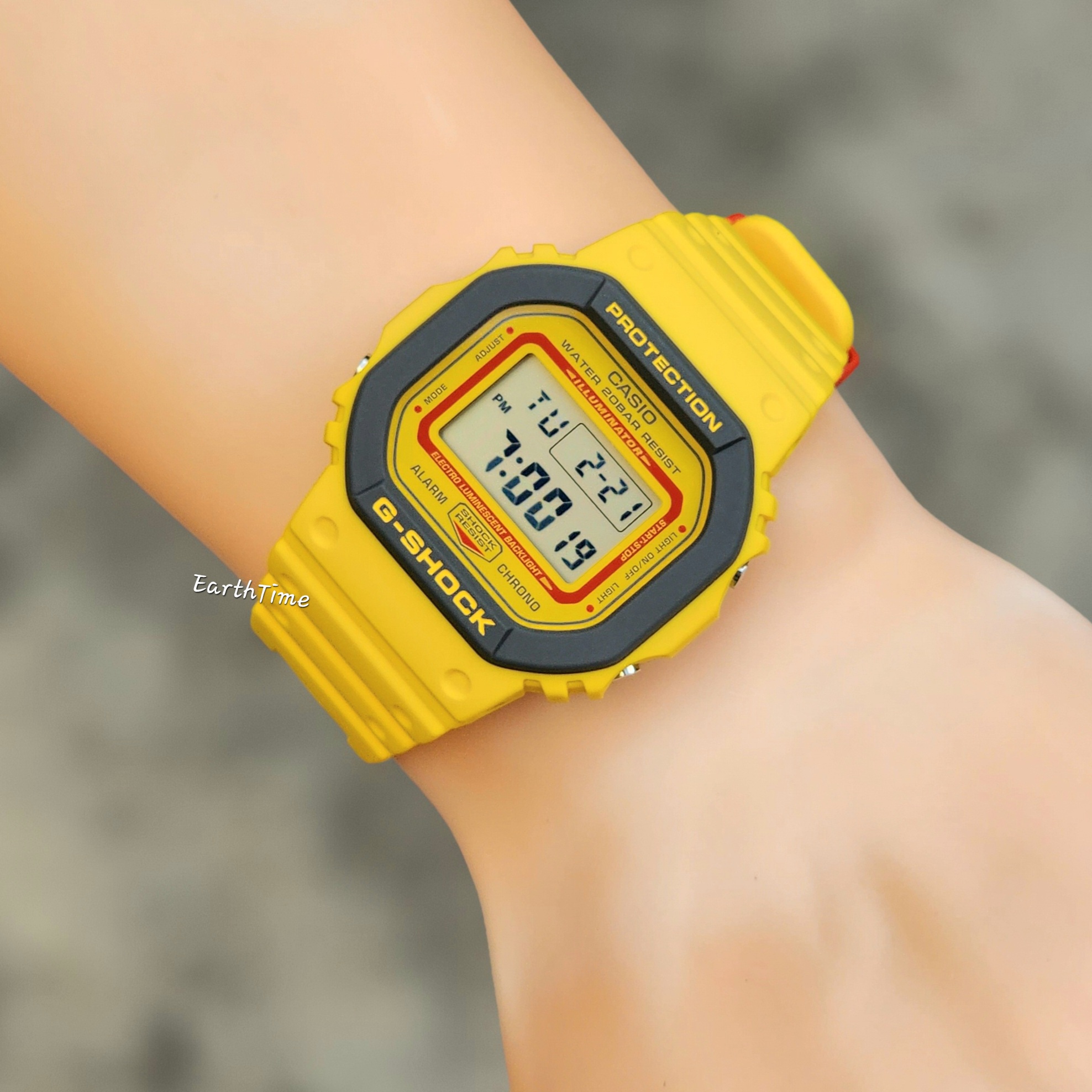 DW-5610Y-9 l Classic Yellow G-Shock Series l G-SHOCK