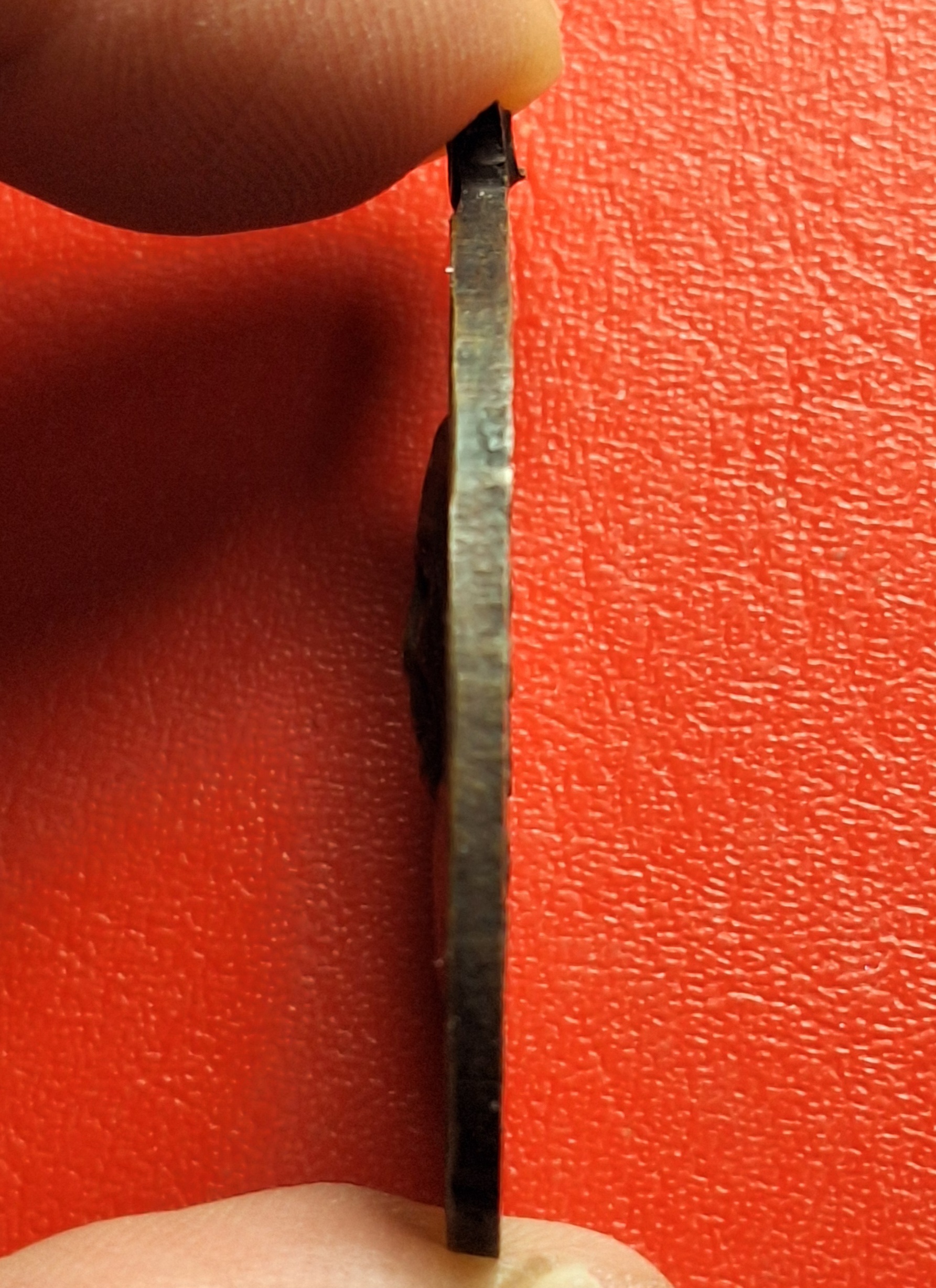 พระครูสังวราภิวัฒน์ อาจารย์ดวง วัดม่วง ออกวัดบ้านเก่า ปี๑๘ ที่ระลึกสร้างอุโบสถ บล๊อกหูขีด หลังไม่มีกลาก(องค์ที่6)