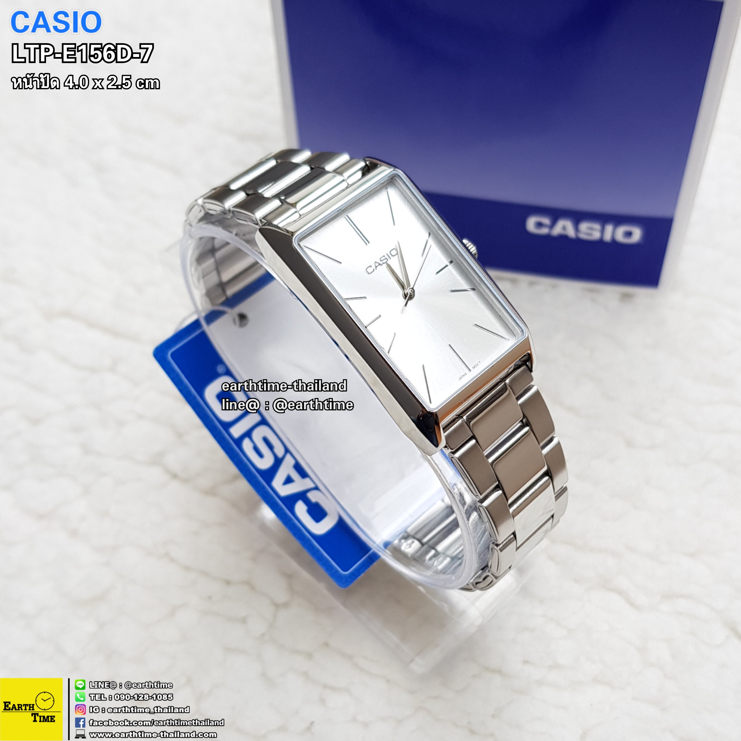 CASIO WOMEN STANDARD รุ่น LTP-E156D-7