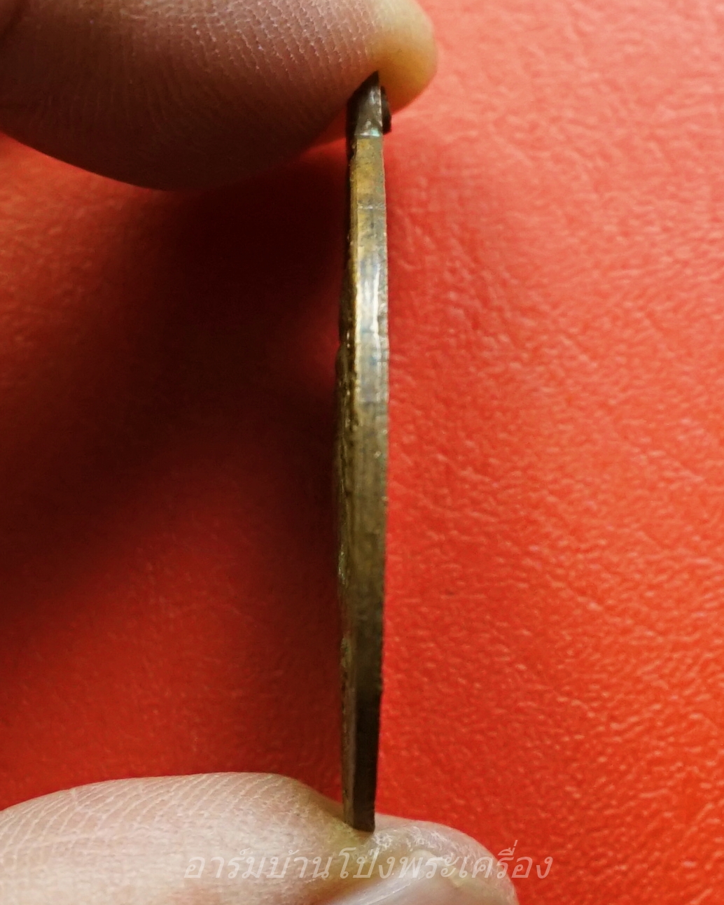 หลวงพ่อโก๊ะ วัดเก้าห้อง รุ่นปฏิสังขรอุโบสถ ปี๒๕๓๔ ขาไป เนื้อทองแดง(องค์ที่4)