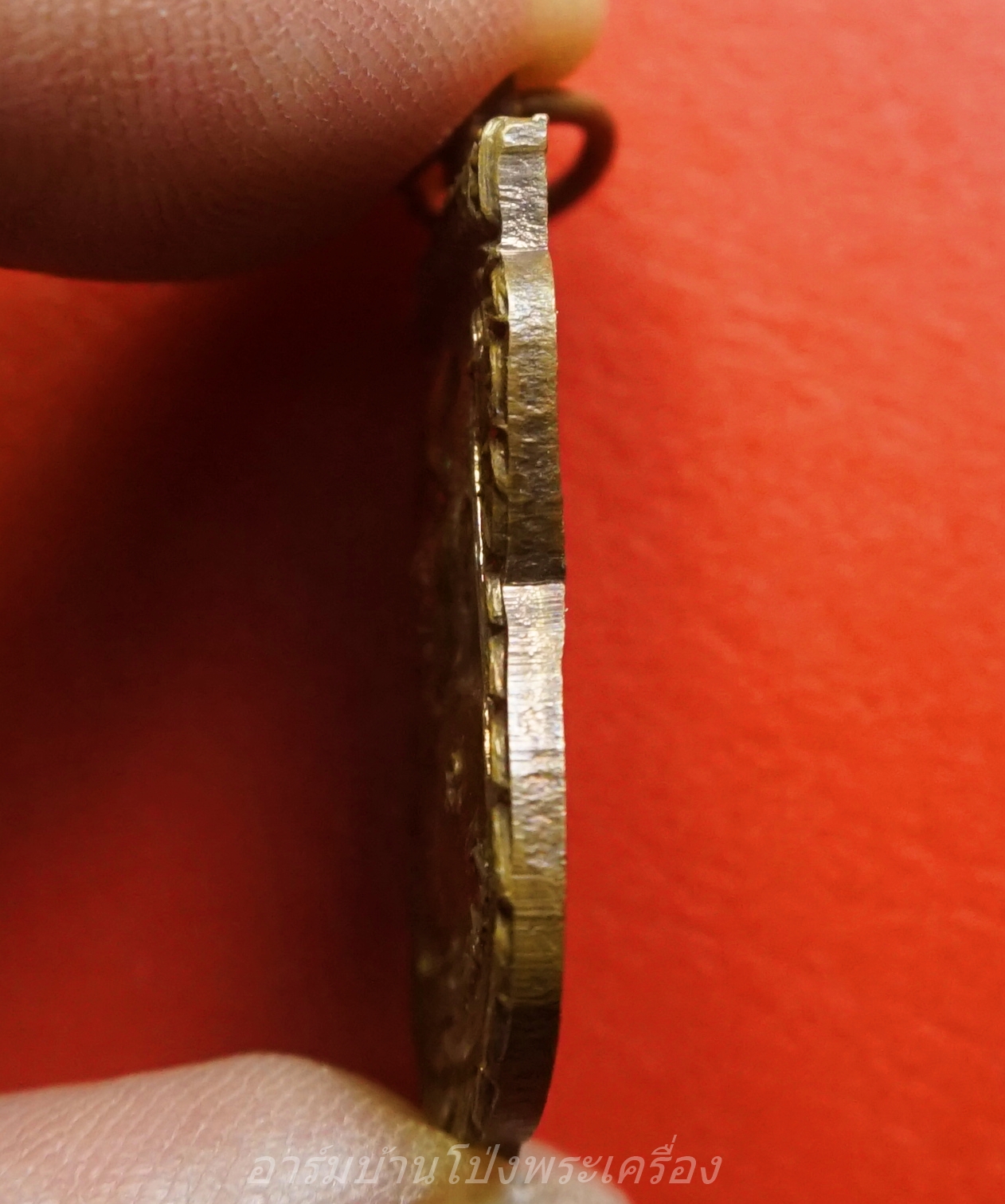 พระครสหุห์ผัด จิตฺตปณฺโณ วัดเขาชะงุ้ม รุ่น๑ ปี๒๕๓๘ เนื้อทองแดง เนื่องในงานยกชอฟ้าอุโบสถ(องค์ที่1)