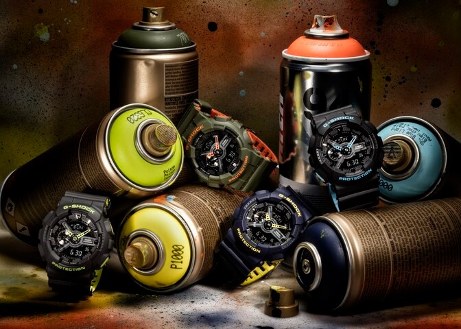 G-Shock ของใหม่แท้100% รับประกัน 1 ปี GA-110LN-2ADR