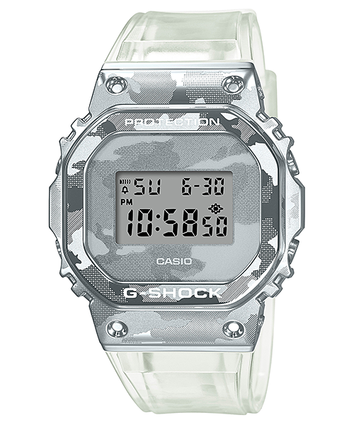 G-Shock GM-5600SCM-1 Metal-Covered Skeleton Camouflage Series ของใหม่แท้100%