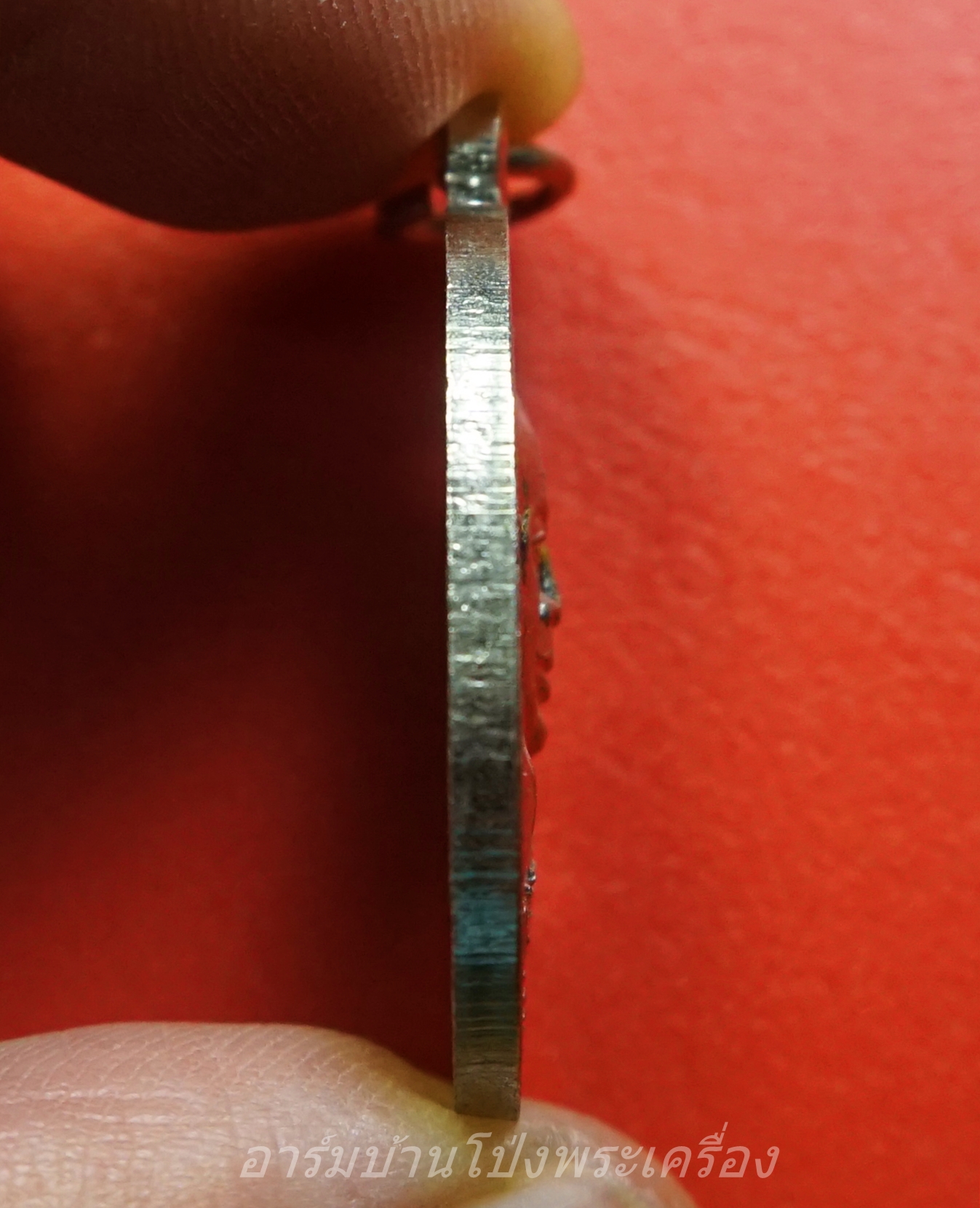 หลวงพ่อเอื่อน วัดเขาทะโมน จ.เพชรบุรี ปี๒๕๔๓ เนื้อกะไหล่เงิน(องค์ที่1)