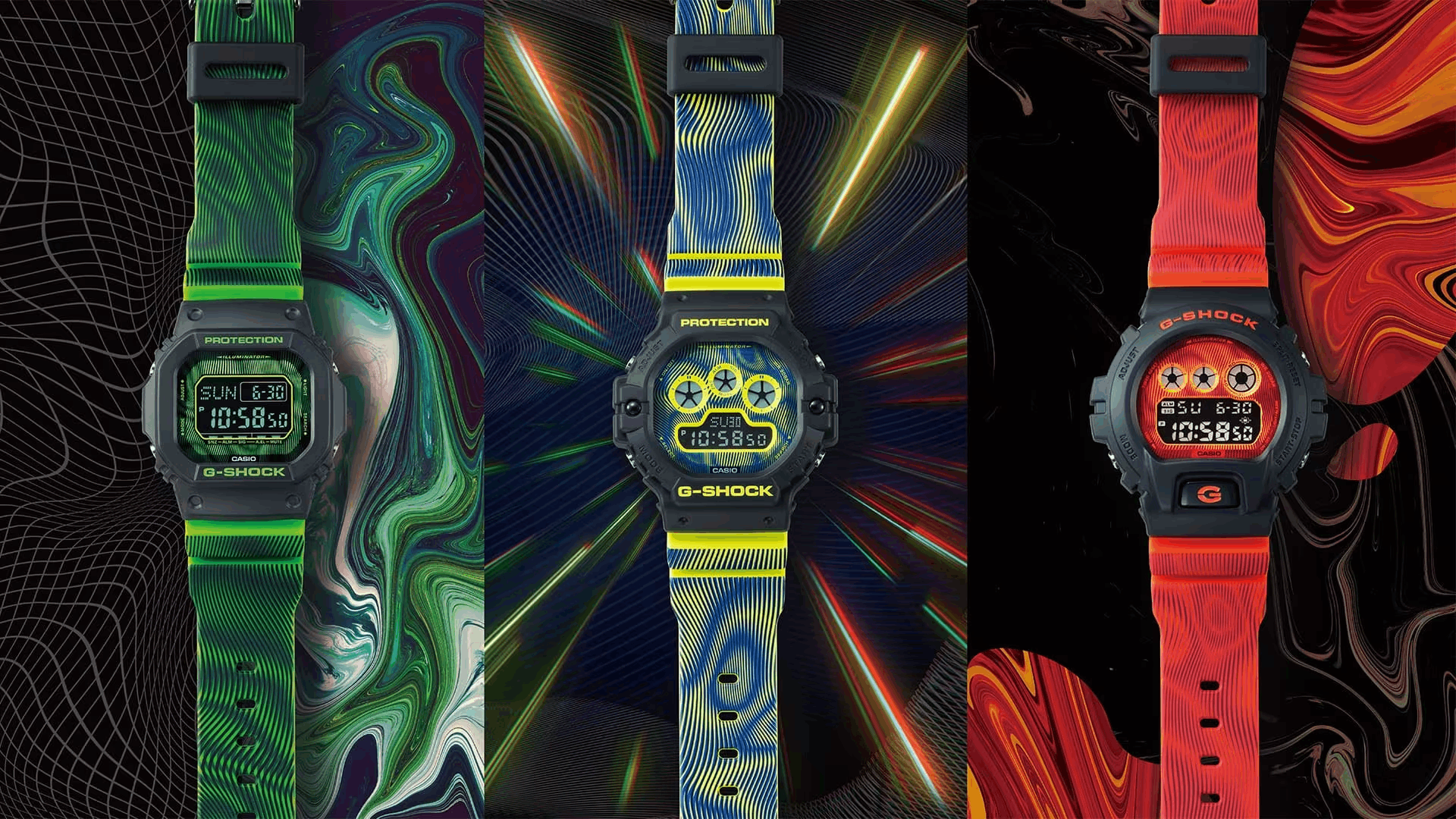 DW-D5600TD-3 l Time Distortion Series l G-SHOCK