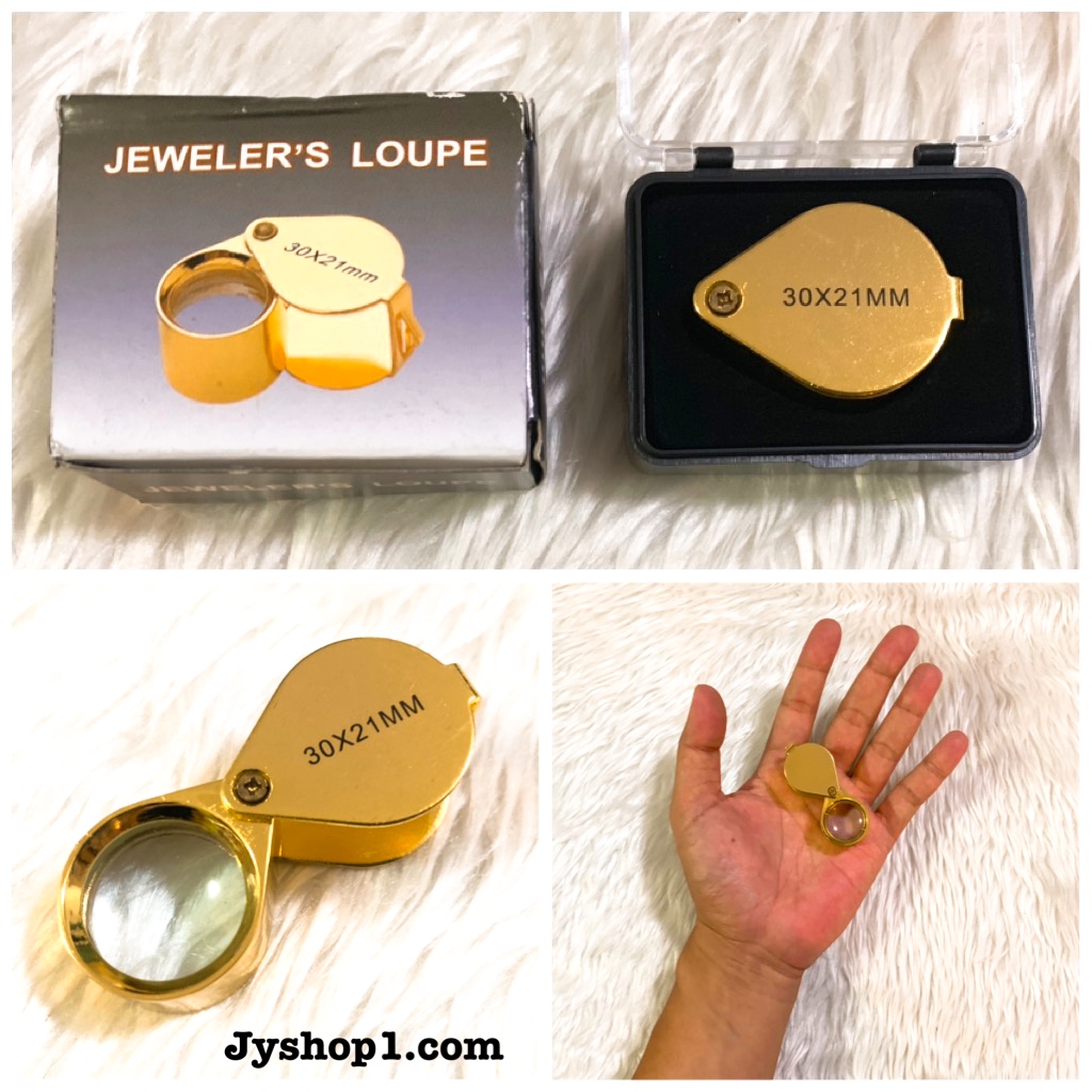 กล้องส่องพระ สีทอง 30X21 mm