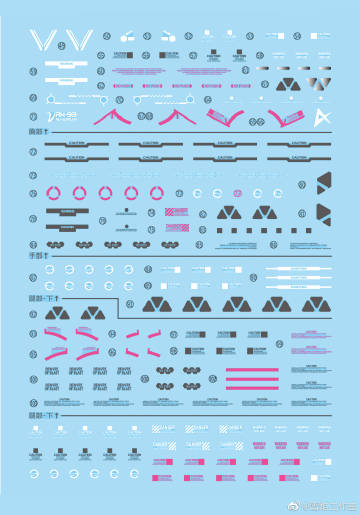 216 Water Decal 1/60 Nu Gundam Metal structure ยี่ห่อ X-Y model