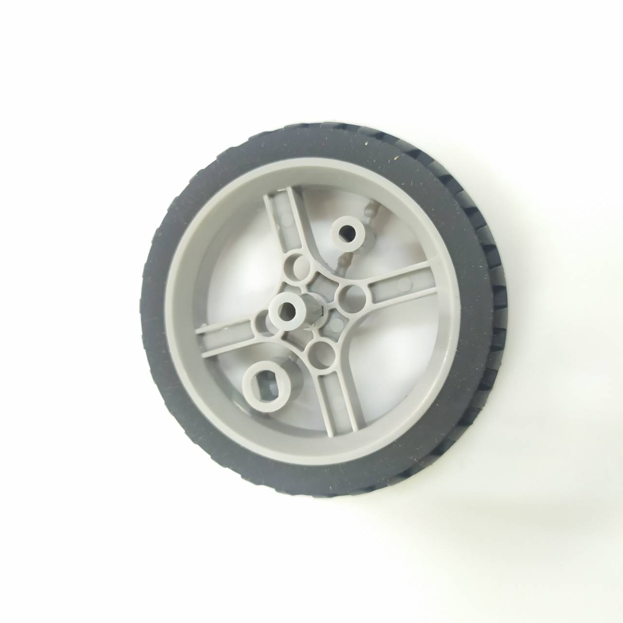 ล้อหุ่นยนต์ 65x14mm พร้อมแกนต่อมอเตอร์ 16GA N20 N30 และ TT motor(มอเตอร์เหลือง)