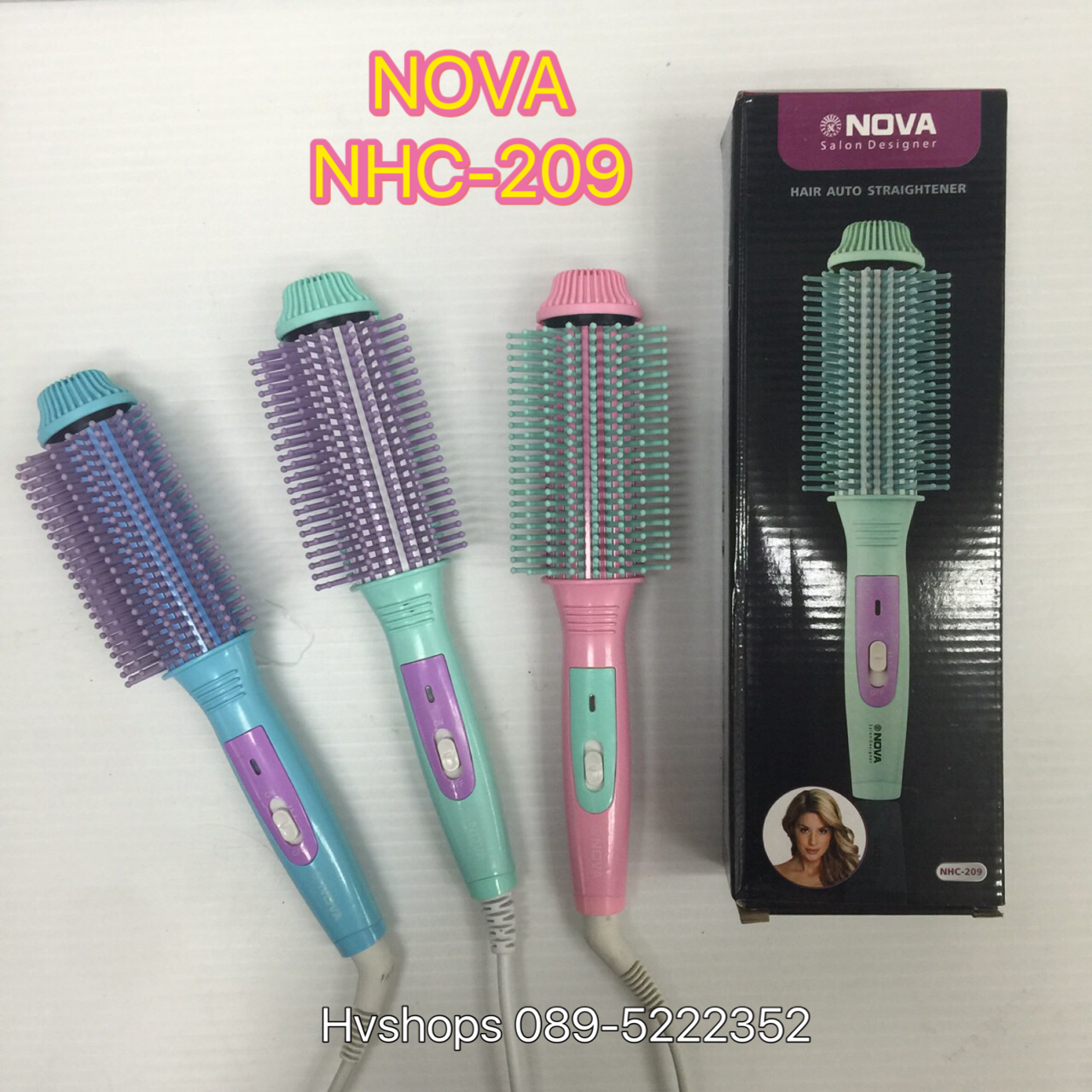 หวีแปรงไฟฟ้า nova รุ่น NHC-209