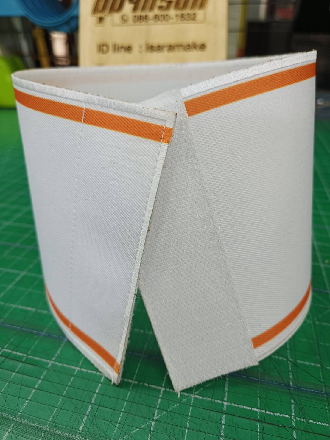 ปลอกแขน สกรีนโลโก้ สพฐ ขนาด 45*11 ซม