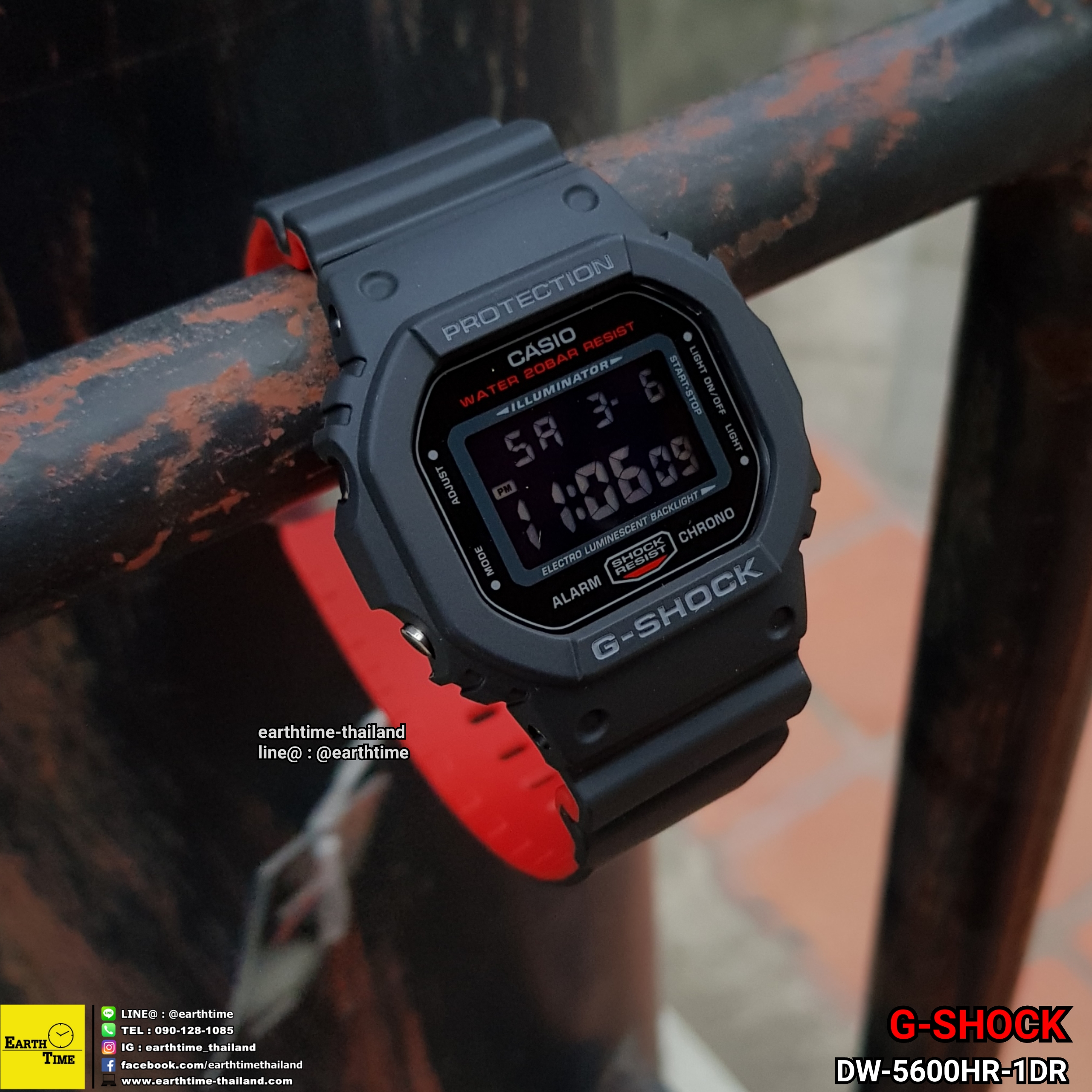 DW-5600HR-1DR G-Shock ของใหม่แท้100% รับประกัน 1 ปี
