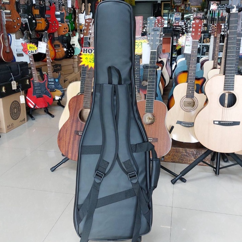 Fender กระเป๋ากีต้าร์ไฟฟ้า / เบสไฟฟ้า แบบหนัง บุฟองน้ำหนา12มิล กันน้ำได้ ป้องกันการกระแทก