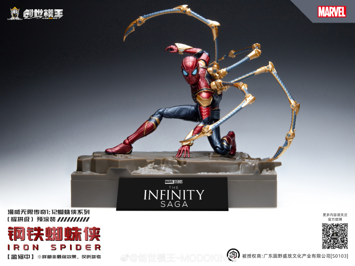 (MODOKING) 1/12 Spiderman (The Infinity Saga)