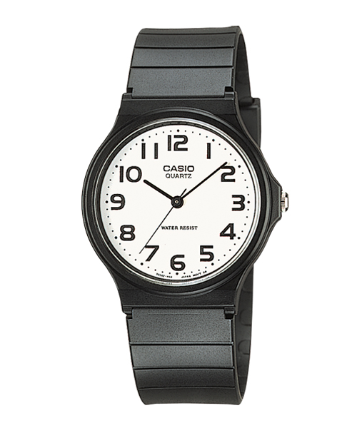 CASIO สายเรซิ่น รุ่น MQ-24-7B2