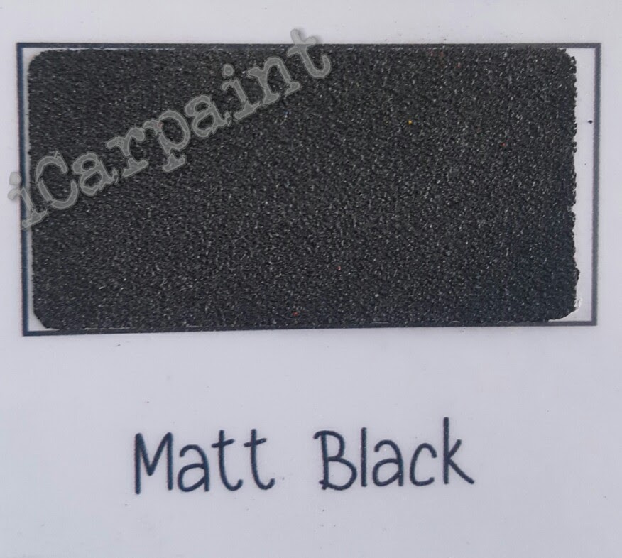 สีสเปรย์ยิงทราย S.P.A Matt Black ดำด้าน