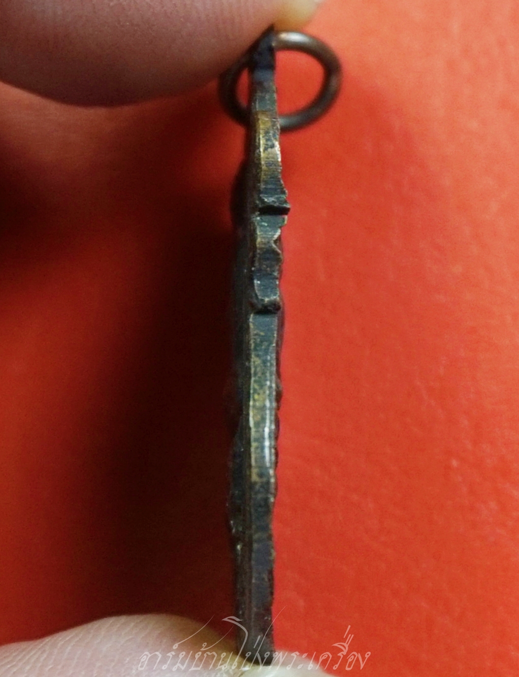 พระอธิการบัว วัดเขาแดน รุ่น๑ เนื้อทองแดง(องค์ที่10)