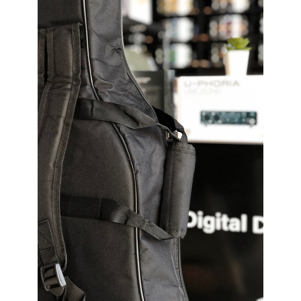 Gibson กระเป๋ากีต้าร์โปร่ง สำหรับจัมโบ้ ใส่ได้ถึง 42" นิ้ว ฟองน้ำ 5 มิล ซอฟเคสกีต้าร์โปร่งจำโบ้