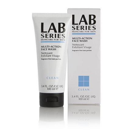 Lab Series Skincare for Men Multi-Action Face Wash 100 ml. โฟมล้างหน้าทำความสะอาดสดชื่นผิว พร้อมเม็ดบีดส์ที่อ่อนโยน