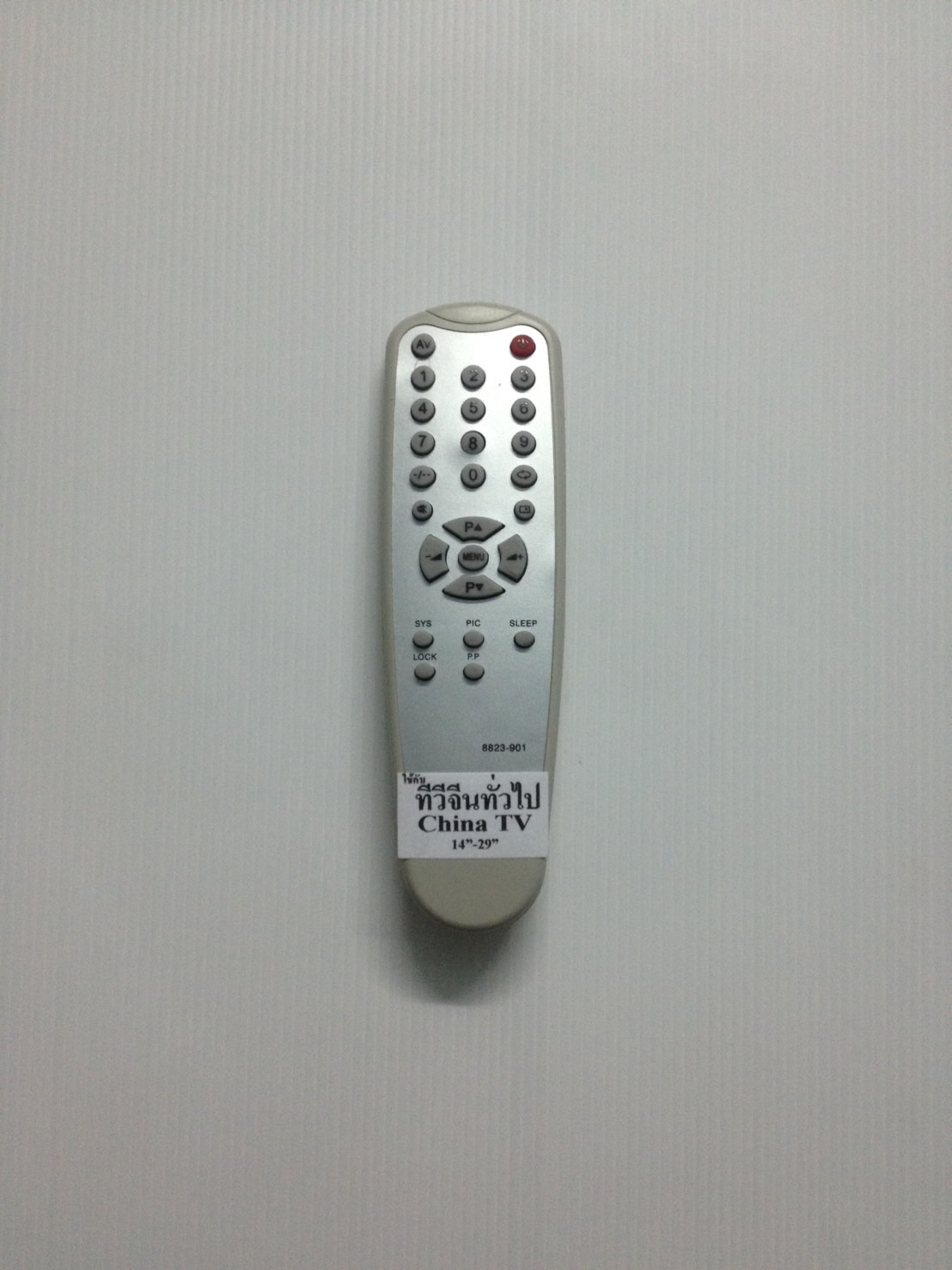 รีโมททีวีจีนทั่วไป 8823-901 ลงหลายยี่ห้อ