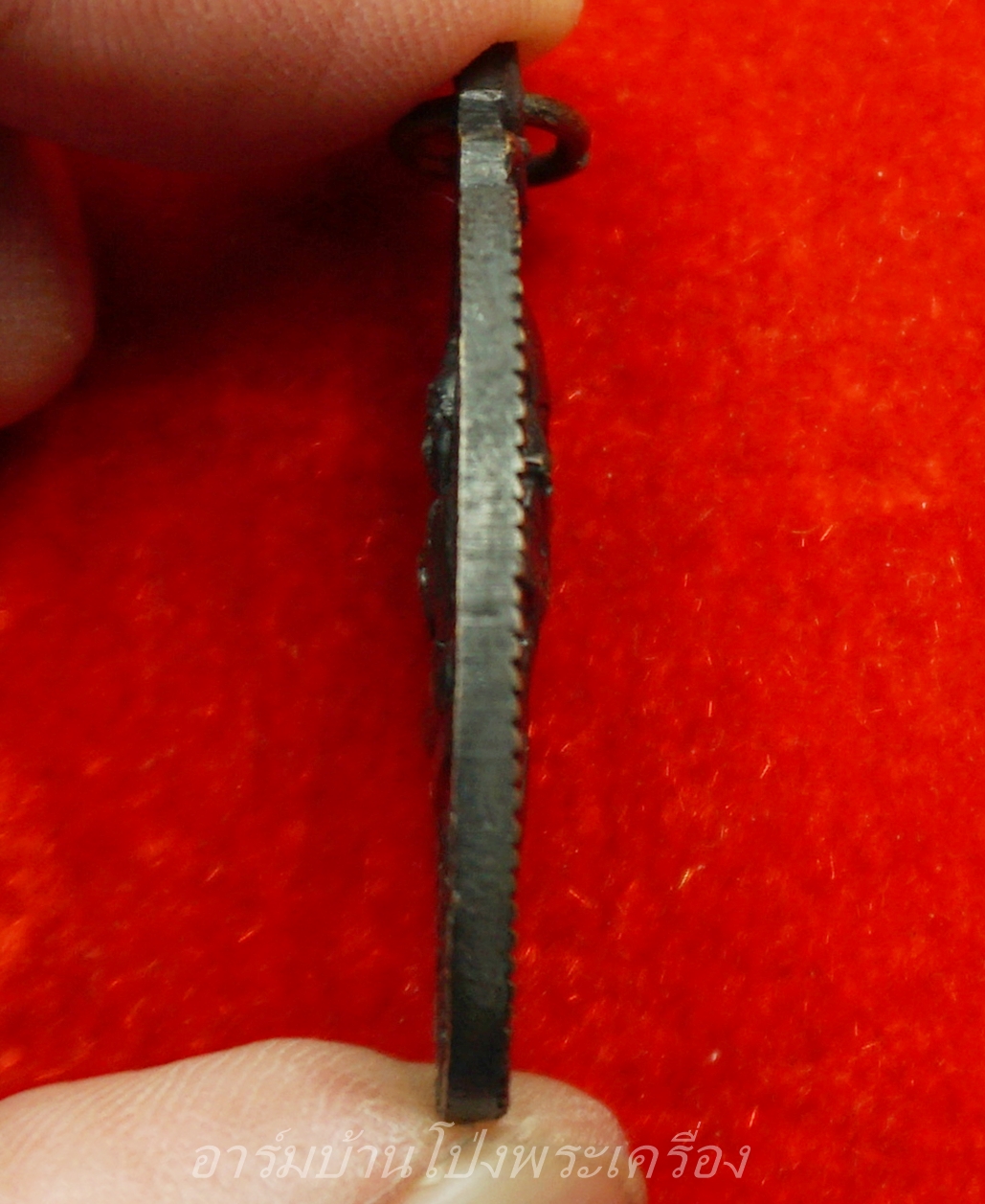 หลวงพ่ออุ้ย วัดทุ่งเสรี ปี๒๕๑๗ เนื้อทองเหลืองรมดำ(องค์ที่10)