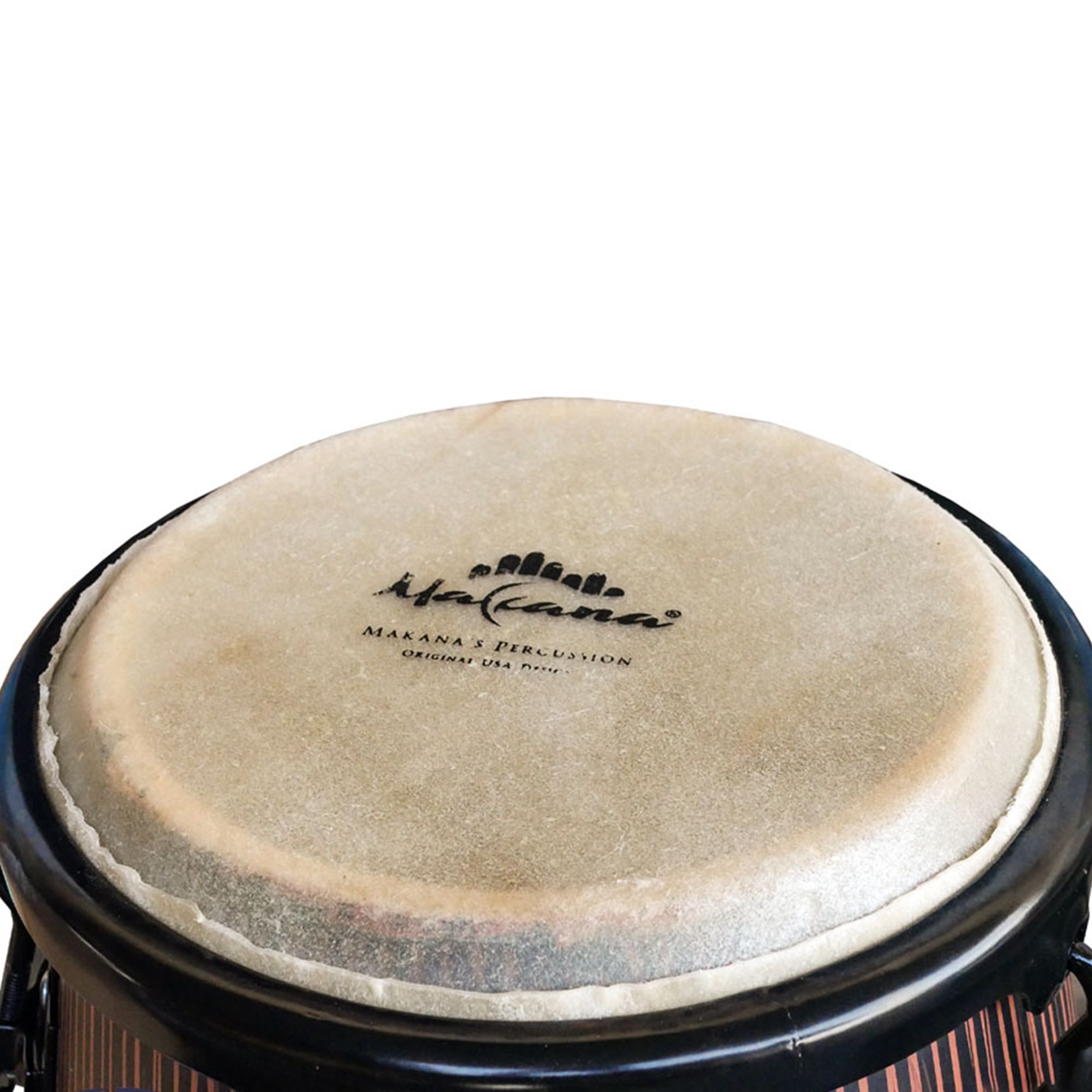 กลองทอมบ้า MAKANA อะไหล่ดำ สี EB-TP 1011 พร้อมขาแขวน แถมฟรี ไม้ตีกลอง 1 คู่ และลูกไข่ CMC 2 ลูก