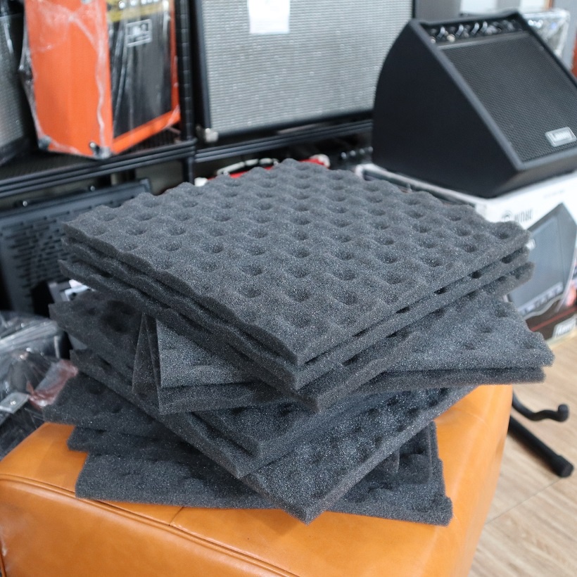 1 เซ็ท 4 ชิ้น ! ฟองน้ำรังไข่ ซับเสียงกลอง แผ่นซับเสียงกลอง สำหรับห้องอัดเสียง ห้องซ้อมดนตรี