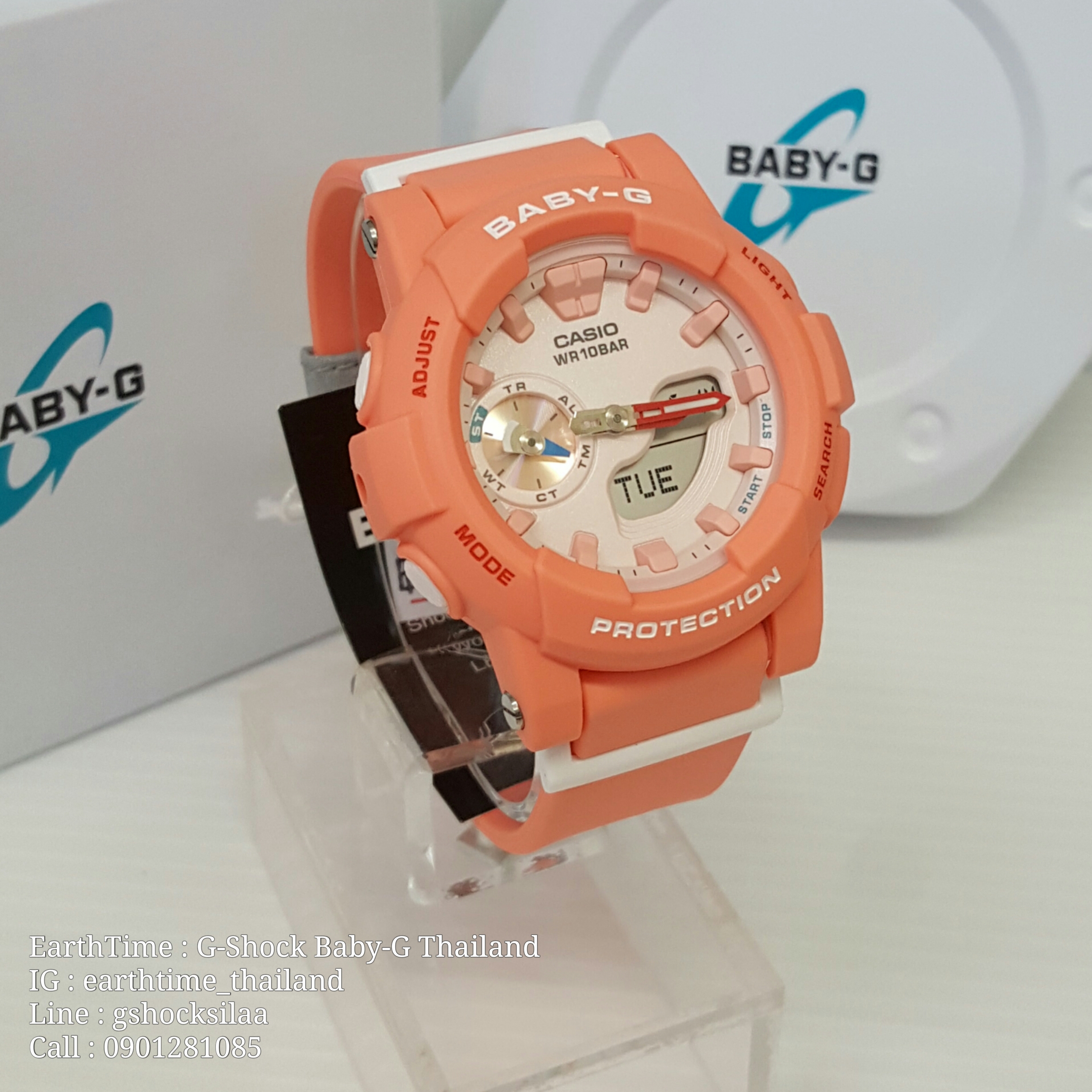 Baby-G ของใหม่แท้100% รับประกัน 1 ปี BGA-185-4ADR