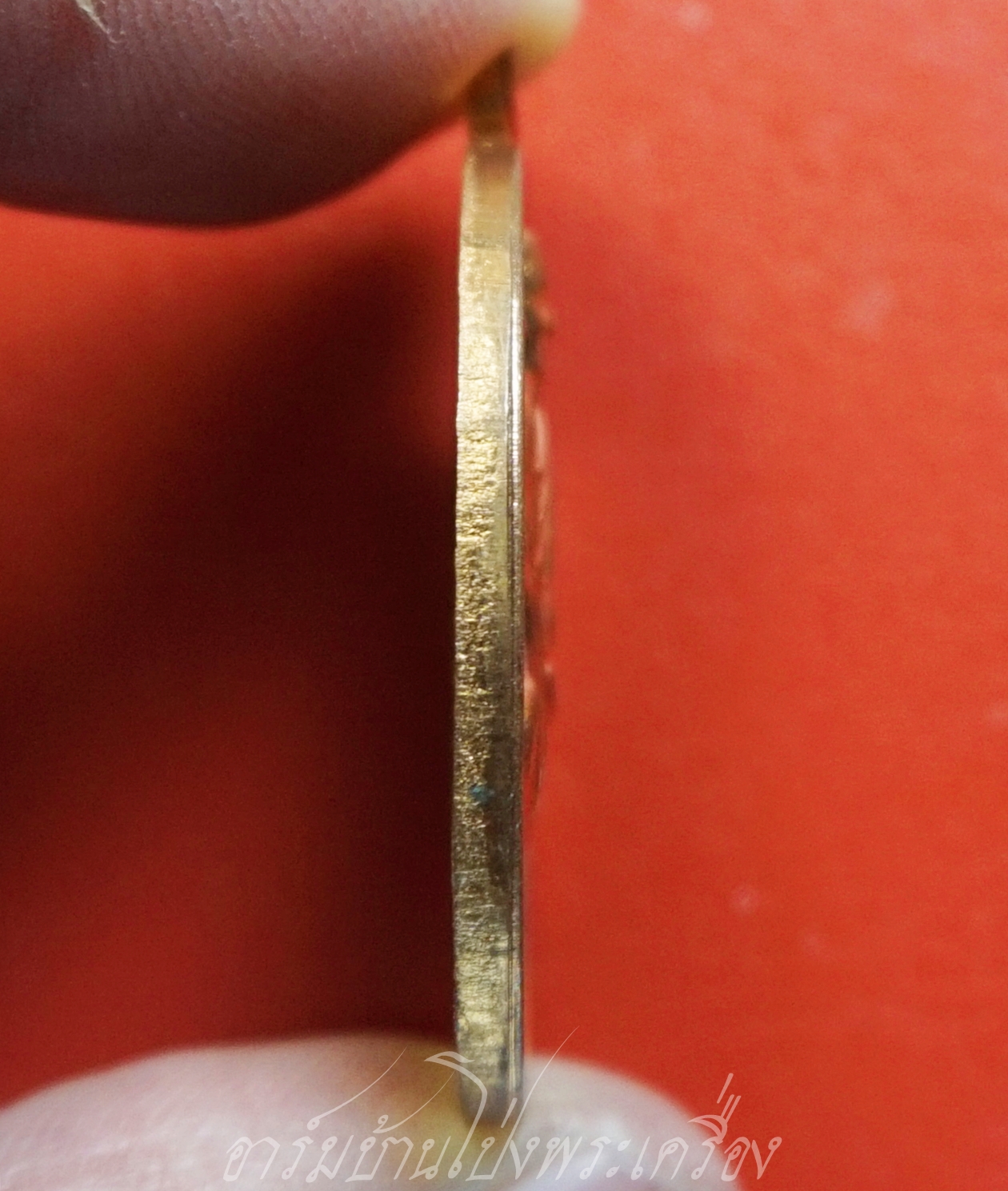 หลวงพ่อคิ้ม วัดหนองเสือ อายุครบ๘๕ปี ปี๒๕๕๕ เนื้อทองแดงผิวไฟ(องค์ที่1)