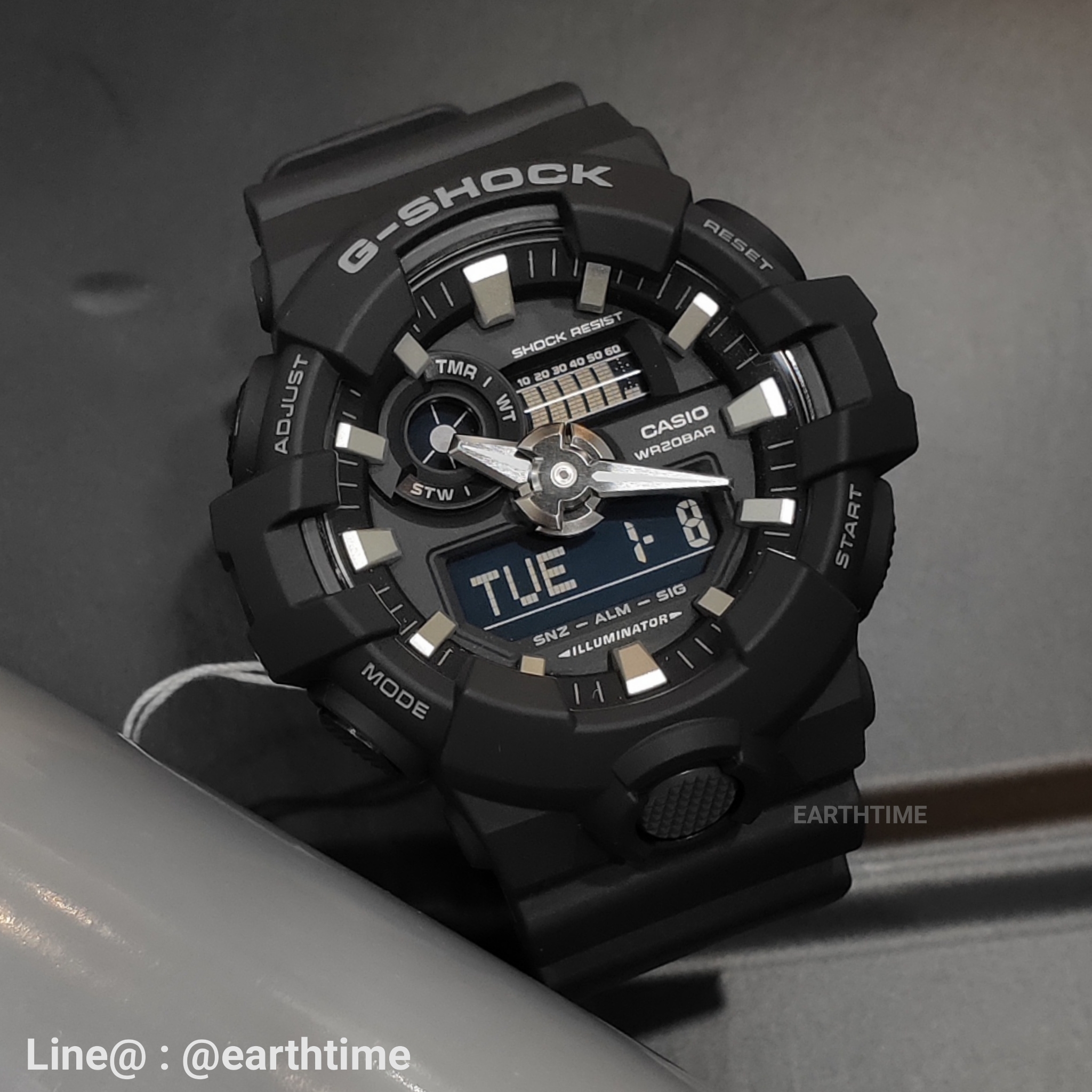 G-Shock ของใหม่แท้100% รับประกัน 1 ปี GA-700-1BDR