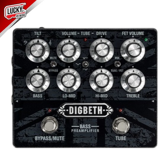 เอฟเฟคเบส Laney DIGBETH DB-PRE Bass Guitar Pre Amplifier Pedal