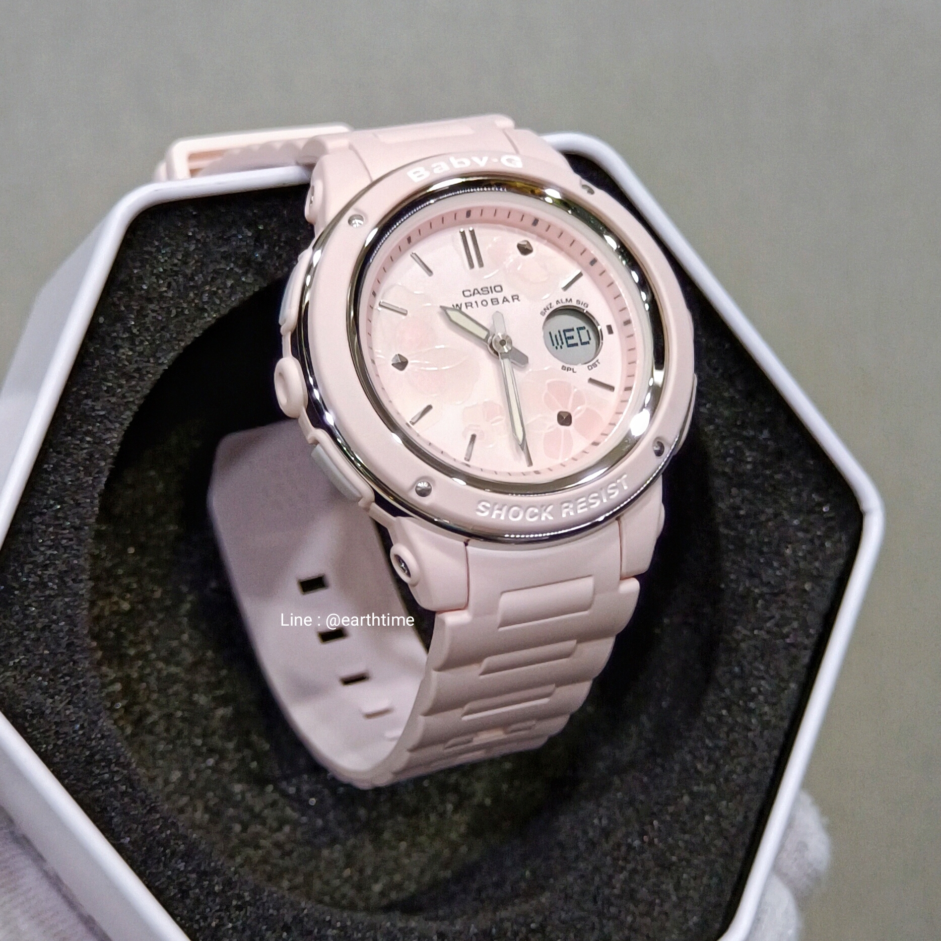 Baby-G Floral Patterns Series ของใหม่แท้100% รับประกัน 1 ปี รุ่น BGA-150FL-4A