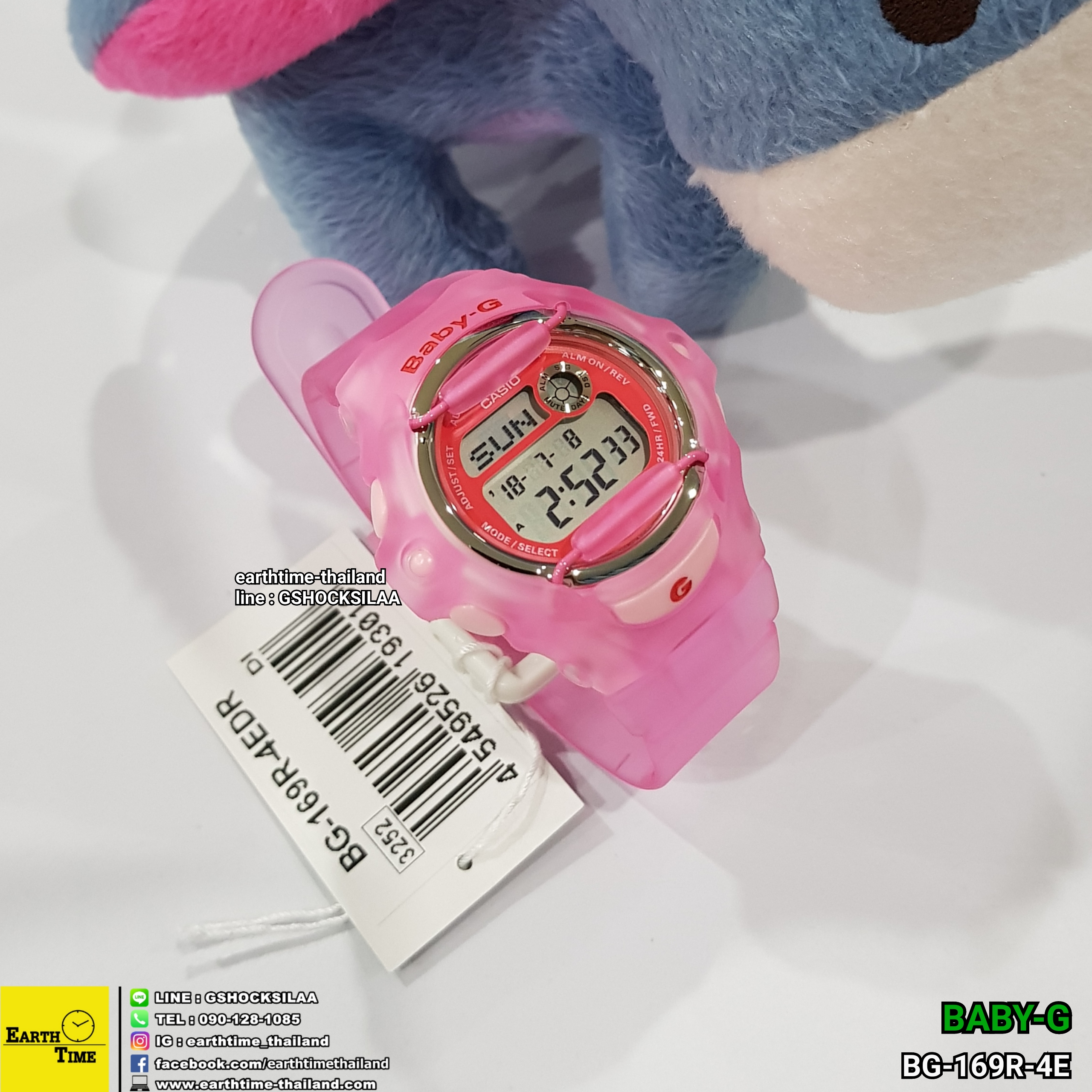 Baby-G ของใหม่แท้100% รับประกัน 1 ปี รุ่น BG-169R-4E