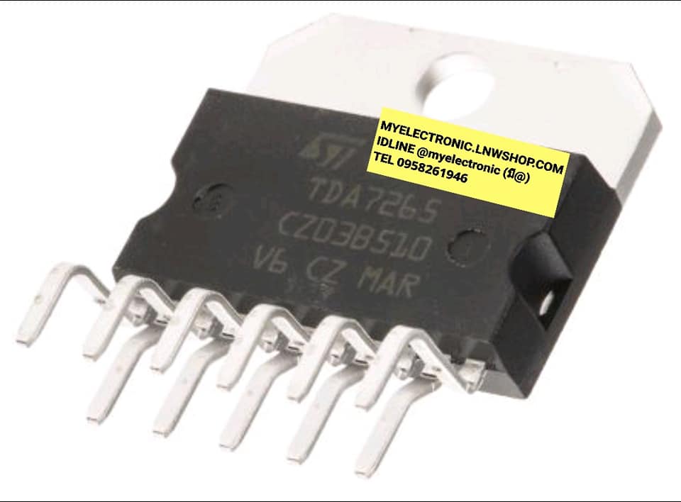 TDA7265ไอซีขยายเสียงABเสตอริโอIC POWERAMP STERIO