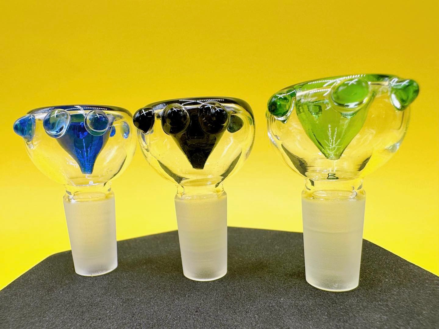 Cup Glass Bong 6 ปุ่ม(14 .5mm)