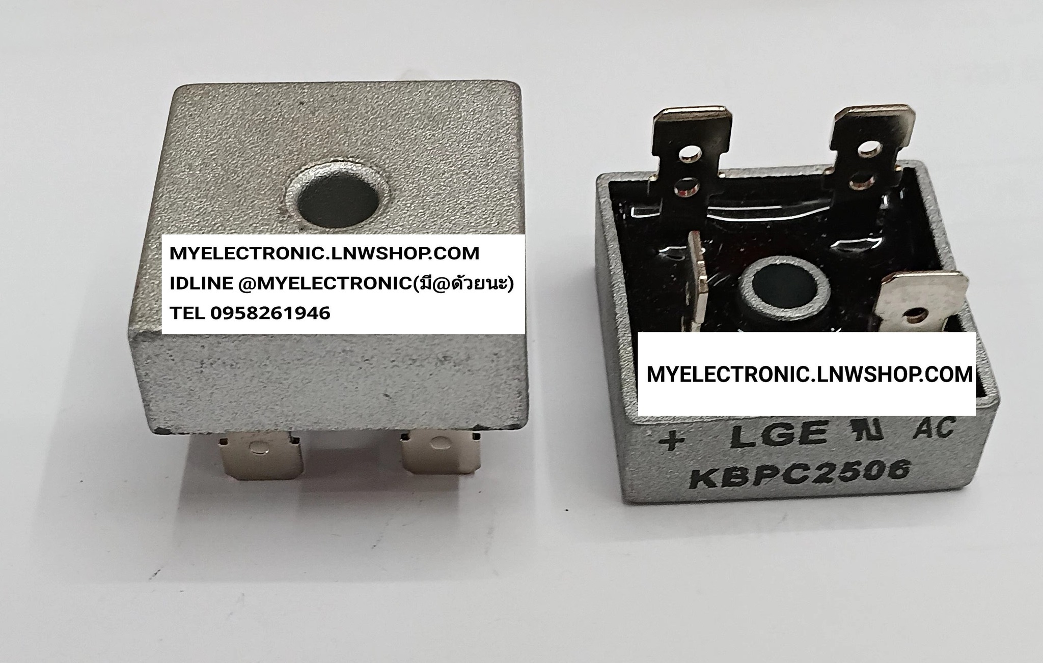 ขาย , KPBC2506 , ไดโอด , บริดจ์ , 25A600V , DIODE , BRIDGE , ยี่ห้อ , LGE , ของแท้ , ราคา , ตัวละ . . . , หน่วย , บาท