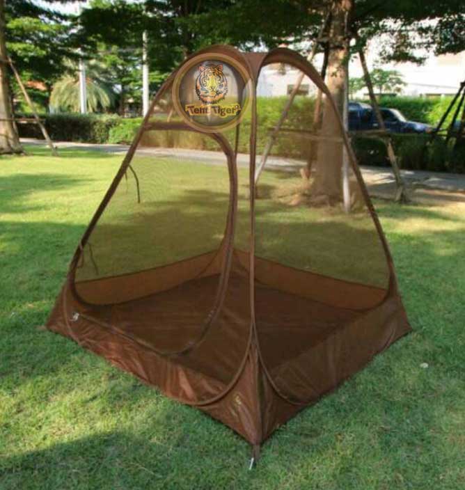 เต็นท์นั่งสมาธิ สีน้ำตาล รุ่น TM202