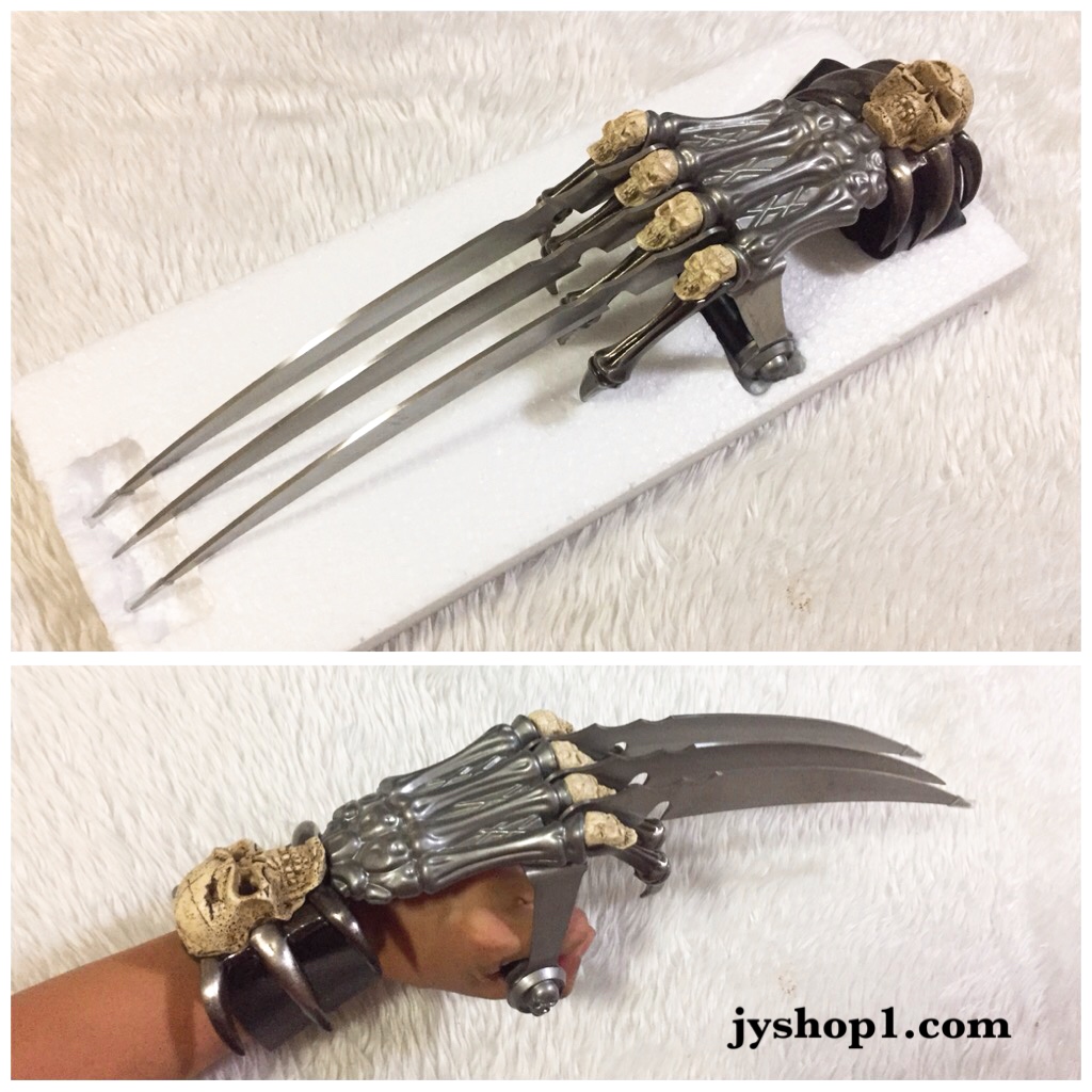 มีดสวยงาม กรงเล็บกะโหลก Wolverine