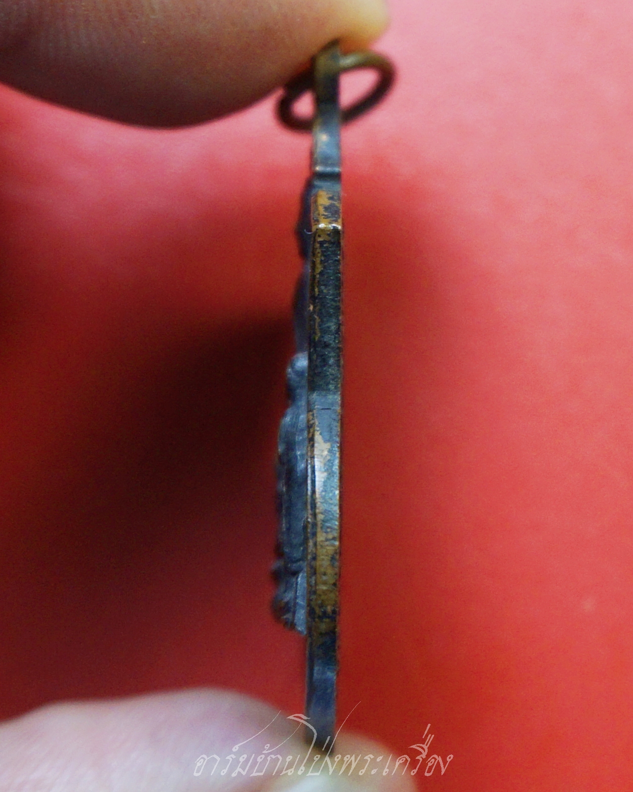 หลวงพ่อดำ วัดเวียงคอย จ.เพชรบุรี ปี๒๕๑๘ เนื้อทองแดงรมดำ(องค์ที่1)