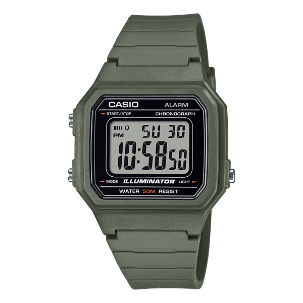 W-217H-3AV l CASIO สายเรซิ่น