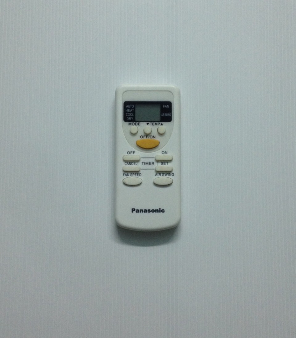 รีโมทแอร์ พานาโซนิค Panasonic ปุ่มเหลือง