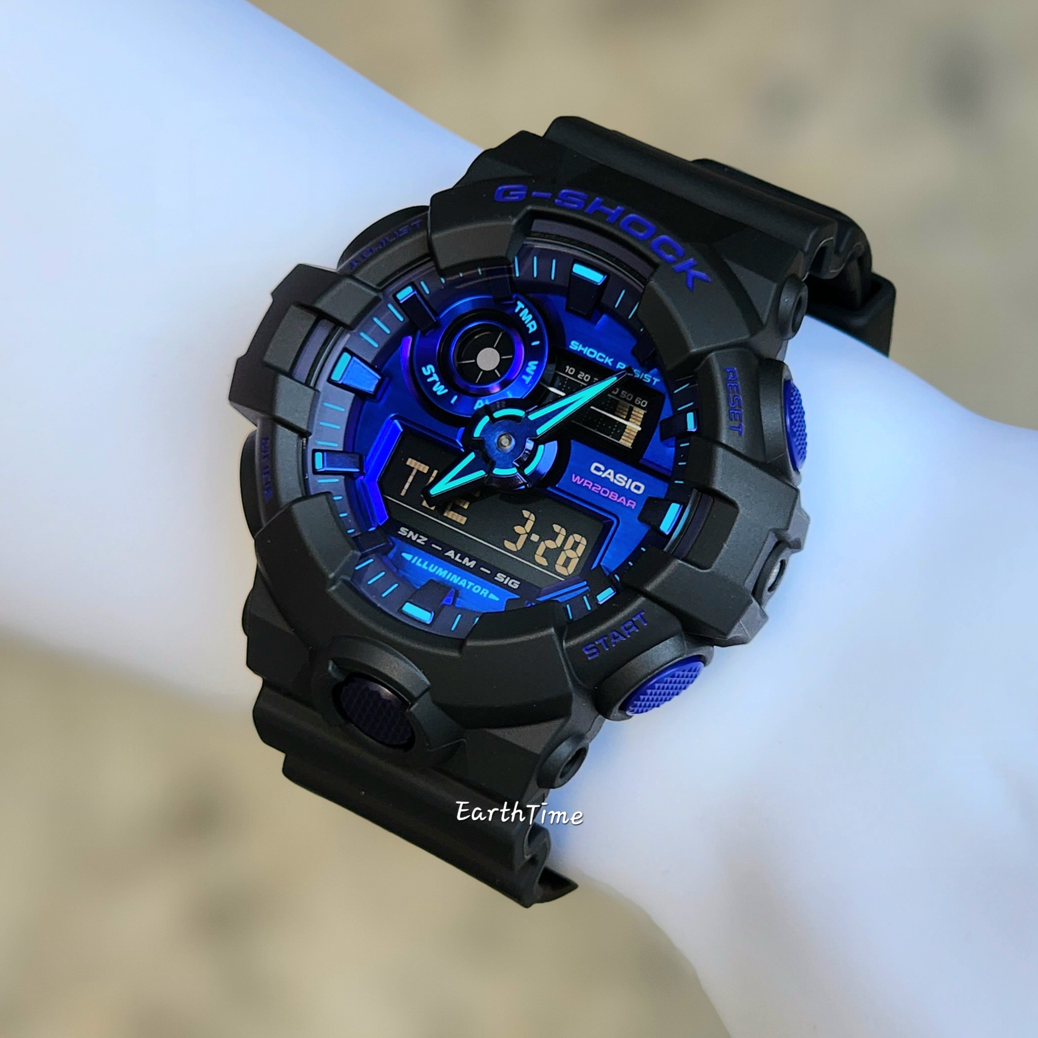 GA-700VB-1A l Virtual Blue Analog-Digital Series l ของใหม่แท้100%