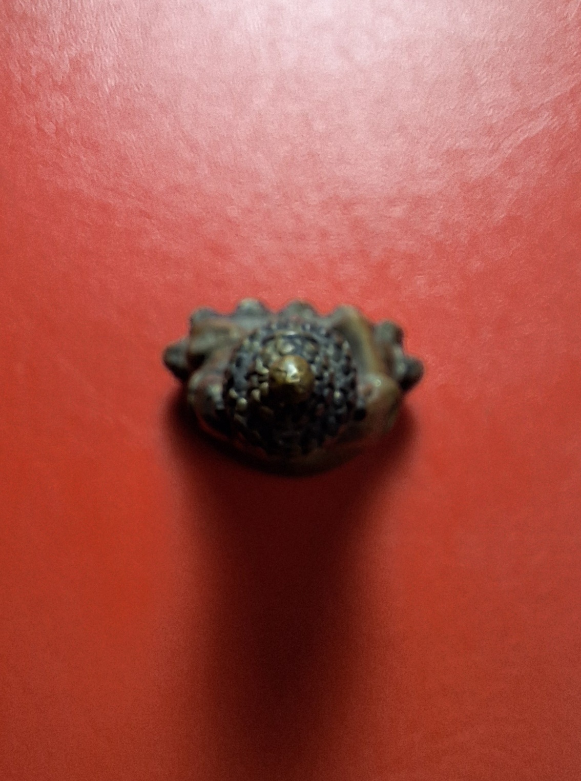 พระกริ่งชินรังษี สมเด็จพระญาณสังวร สมเด็จพระสังฆราช วัดบวรนิเวศวิหาร เนื้อนวะ เลขสวย๕๕(องค์ที่1)