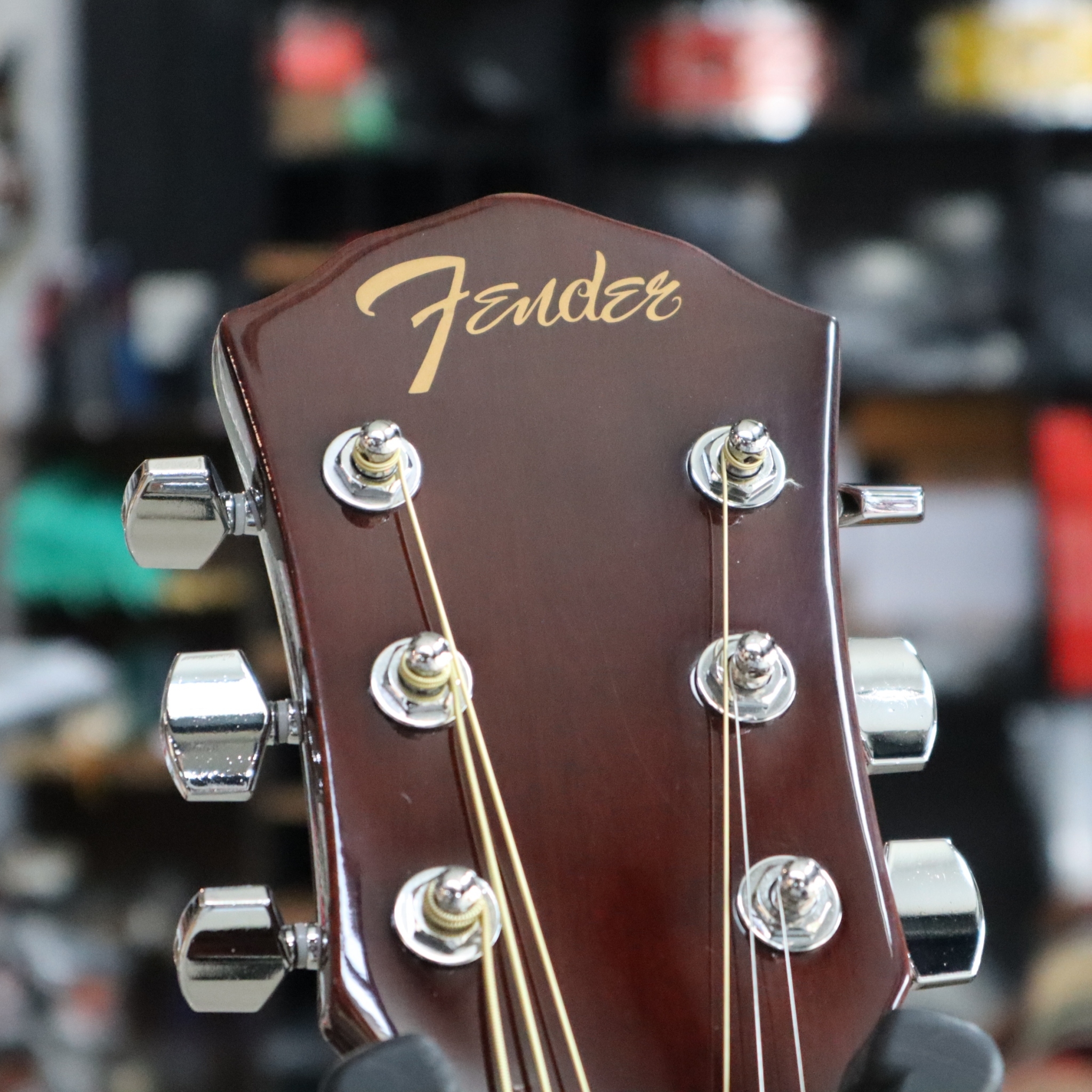 Fender FA-125 กีต้าร์โปร่ง ทรง Dreadnought ขนาด 41 นิ้ว สีไม้ กีตาร์ แบรนด์ดัง ราคาย่อมเยา