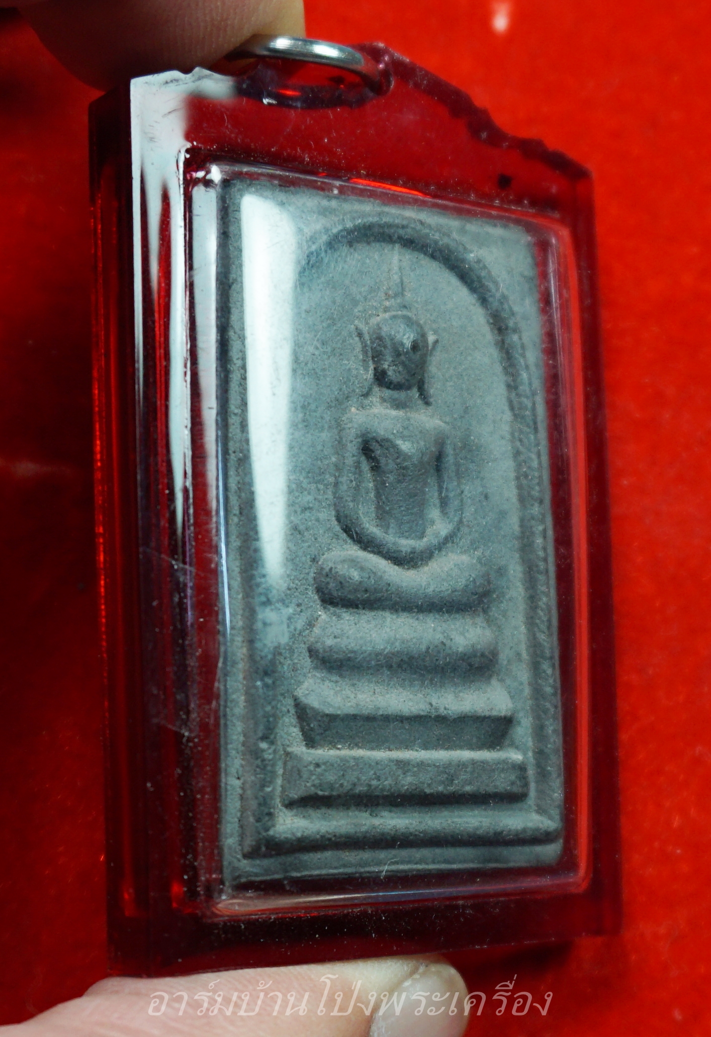 หลวงพ่ออ๊ด วัดโกสินารายน์ สมเด็จ พิมพ์ใหญ่ เนื้อเทาหายาก(องค์ที่1)