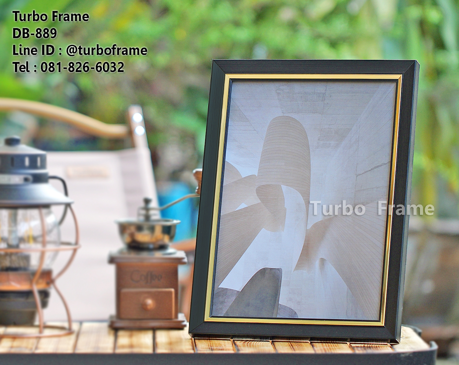 กรอบรูปใส่ใบประกาศ ขนาดA4 แบบใหม่ DB889