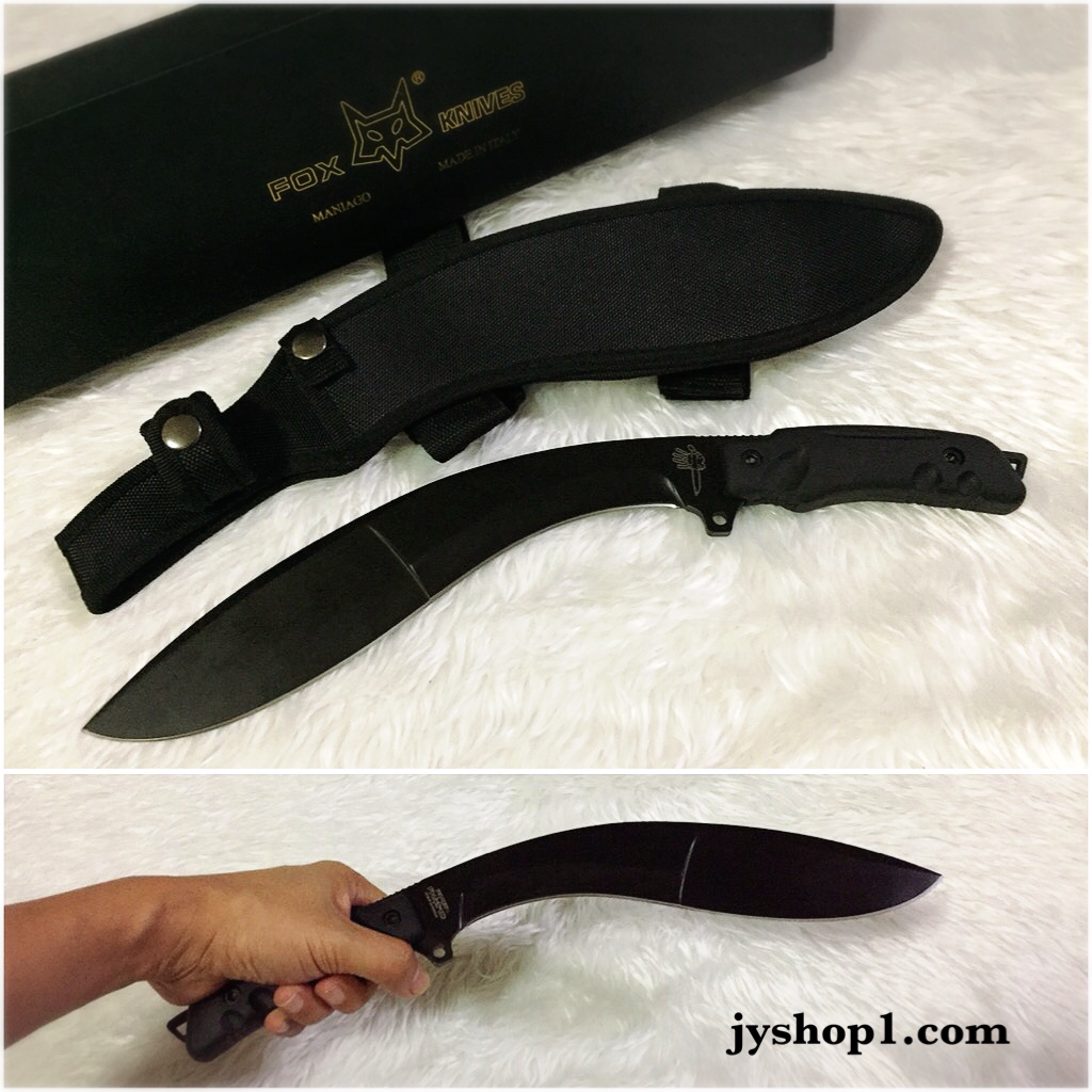 มีดเดินป่า มีดใบตาย กรูซ่า Fox Knives RUKO