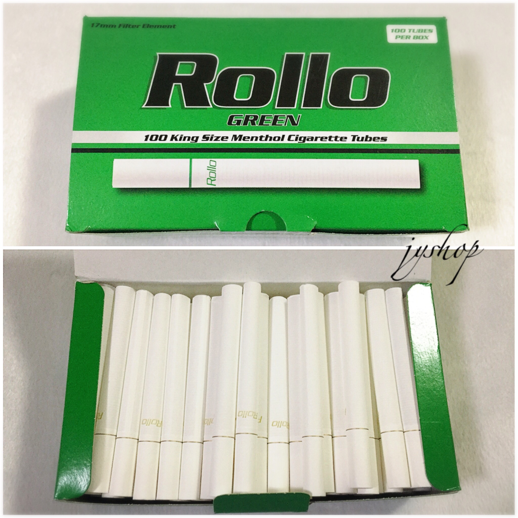 มวนบุหรี่ Rollo Green