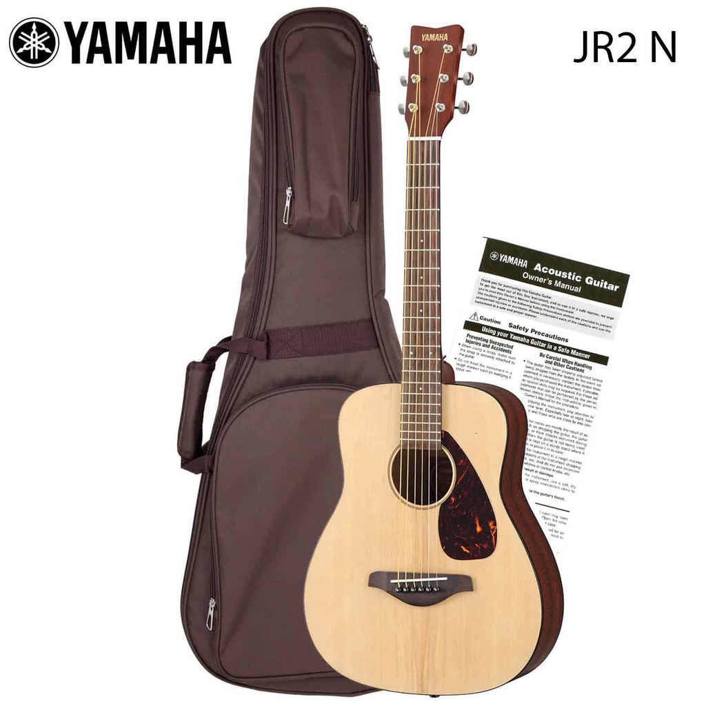 กีตาร์โปร่ง YAMAHA JR2 Acoustic Guitar สี Natural พร้อมกระเป๋ากีตาร์ในกล่อง