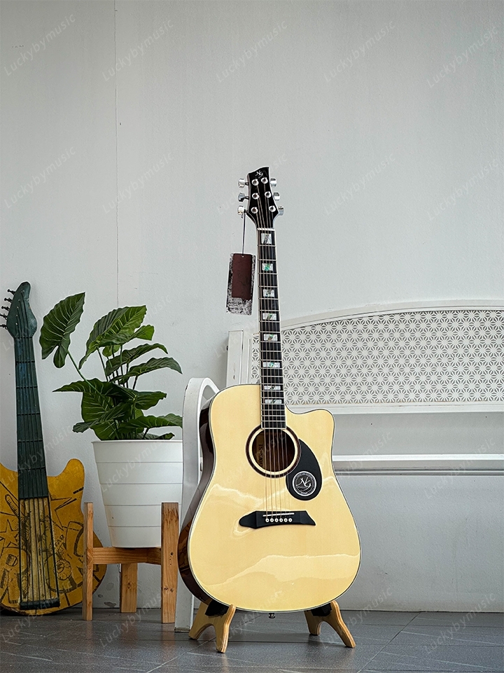 NG Guitar Dawn S1 / N1 กีต้าร์โปร่ง / โปร่งไฟฟ้า ขนาด 41นิ้ว เลือกทรง/เลือกเช็ต